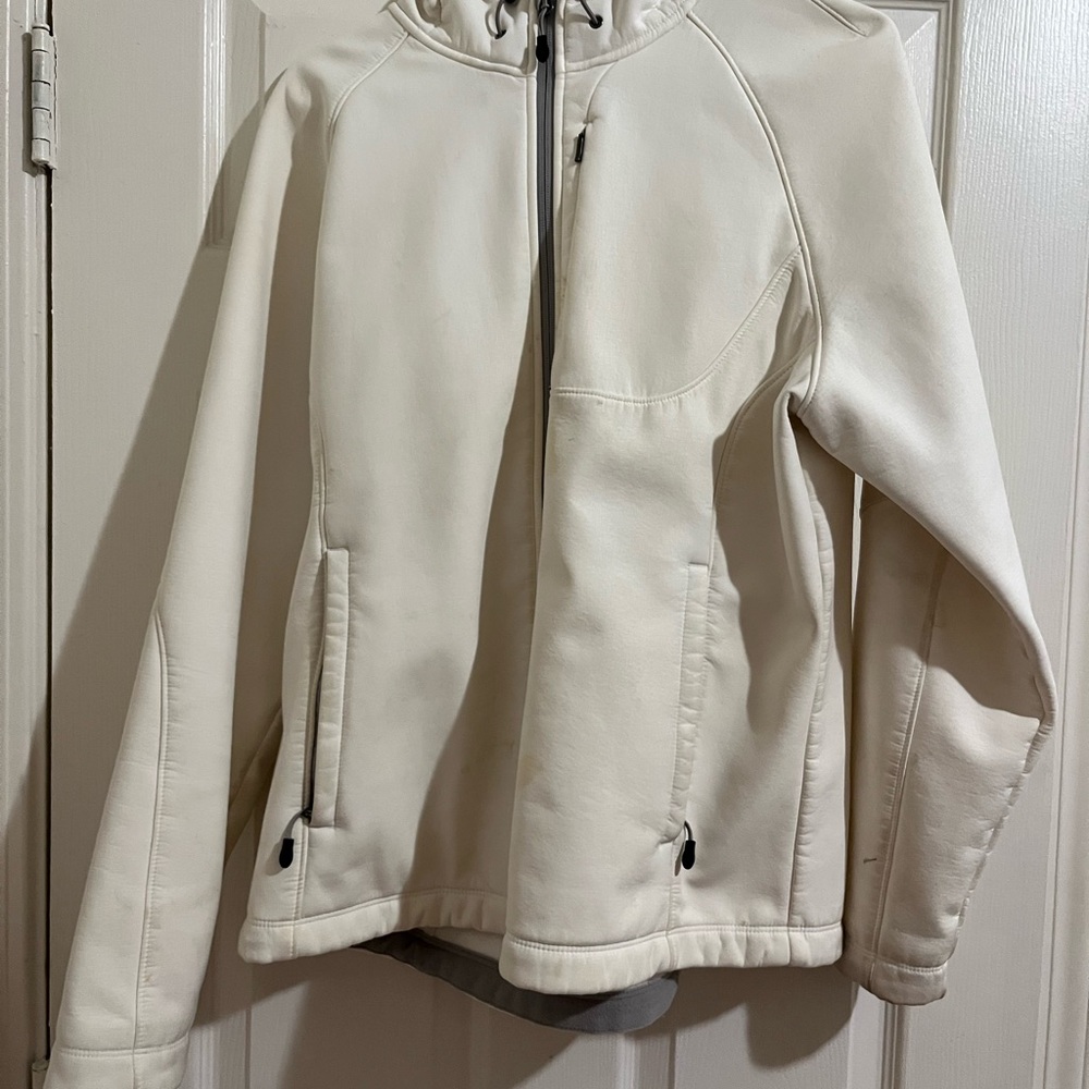 Kirkland Signature Cream Bomber Jacket